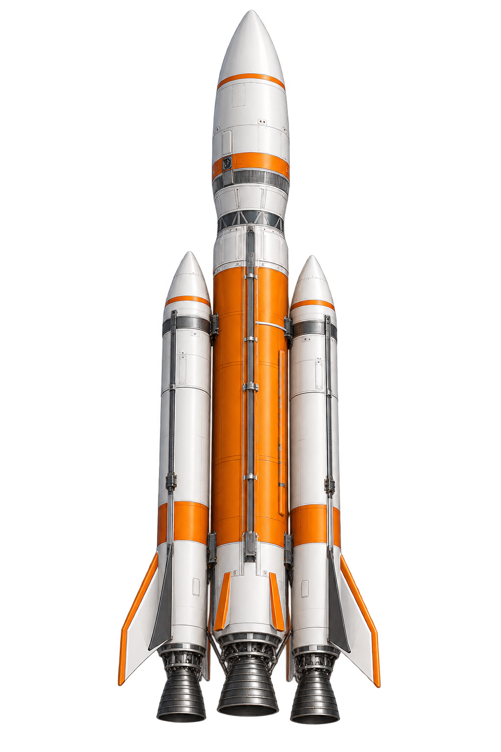 Rocket standing ready for launch